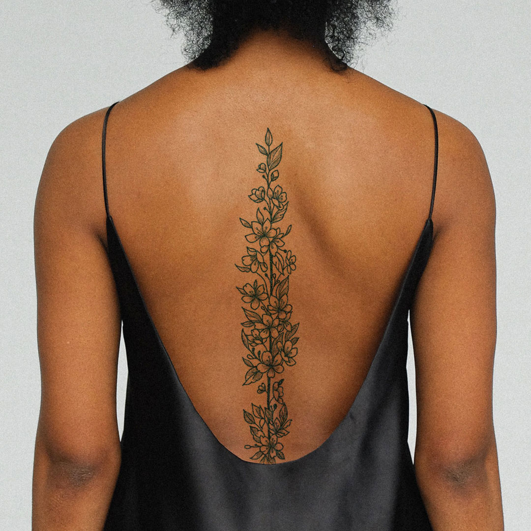 Large Flower Back Tattoos NEW Flowers Mandala Tattoo Design 