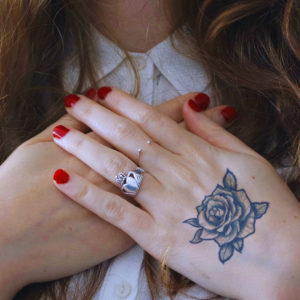 Small classic rose_realistic rose tattoo_hand drawn_Semi-Permanent Tattoo | Lasts up to 2 weeks | Temporary Tattoo | Christmas Gift Idea | Jagua henna | tatouage temporaire