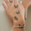 semi permanent Tattoo | Lasts up to 2 weeks | Temporary Tattoo | Christmas Gift Idea | Jagua henna | tatouage temporaire | Natural Black henna | sexy hand tattoo | butterfly tattoo